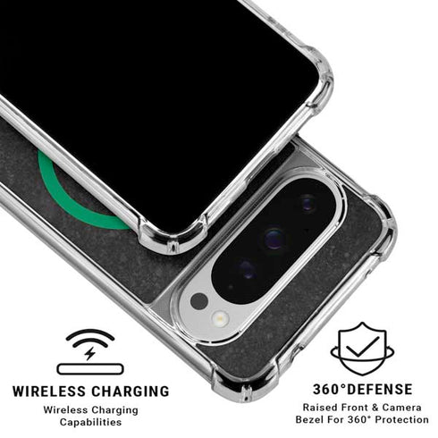 DC Comics Green Lantern Logo Black Background Google Pixel 10 Pro XL Clear Case